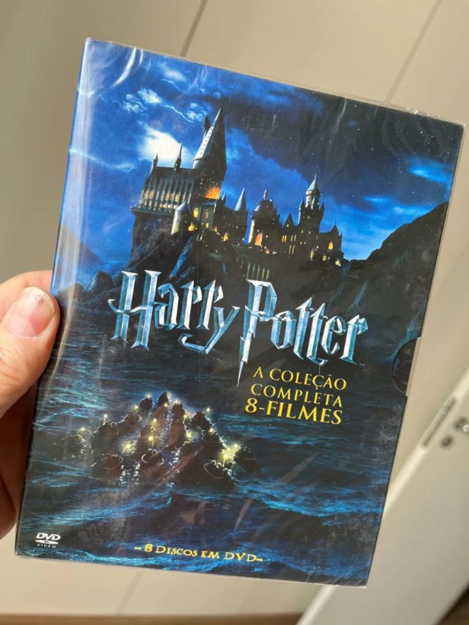 Box Coleção Harry Potter 8 filmes Box original em Dvd 8 discos