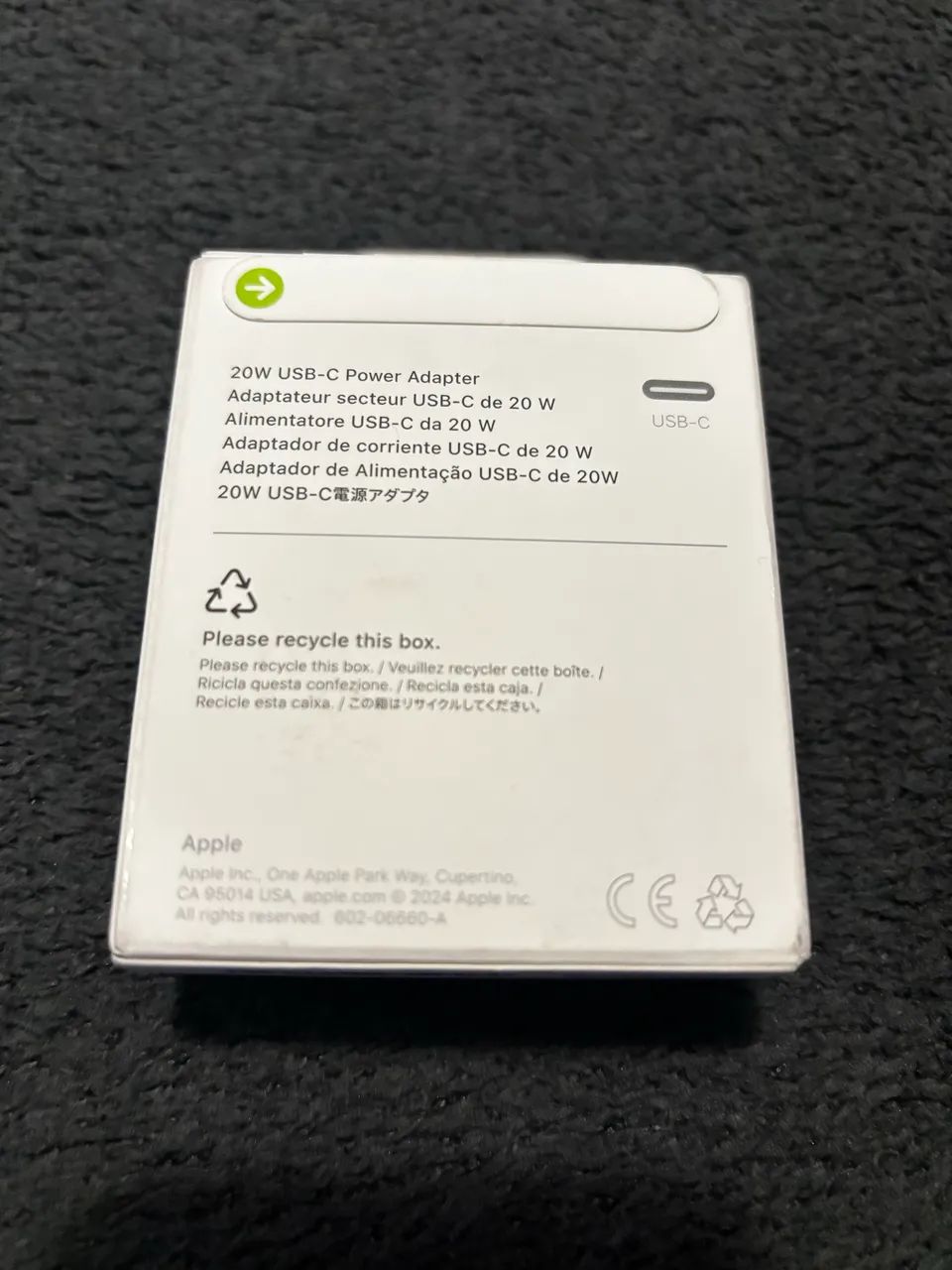 Adaptador de energia Apple