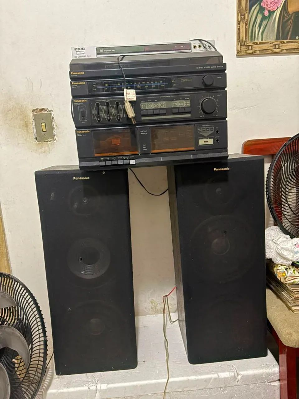 Vendo som Panasonic funcionando perfeitamente. - Foto 3
