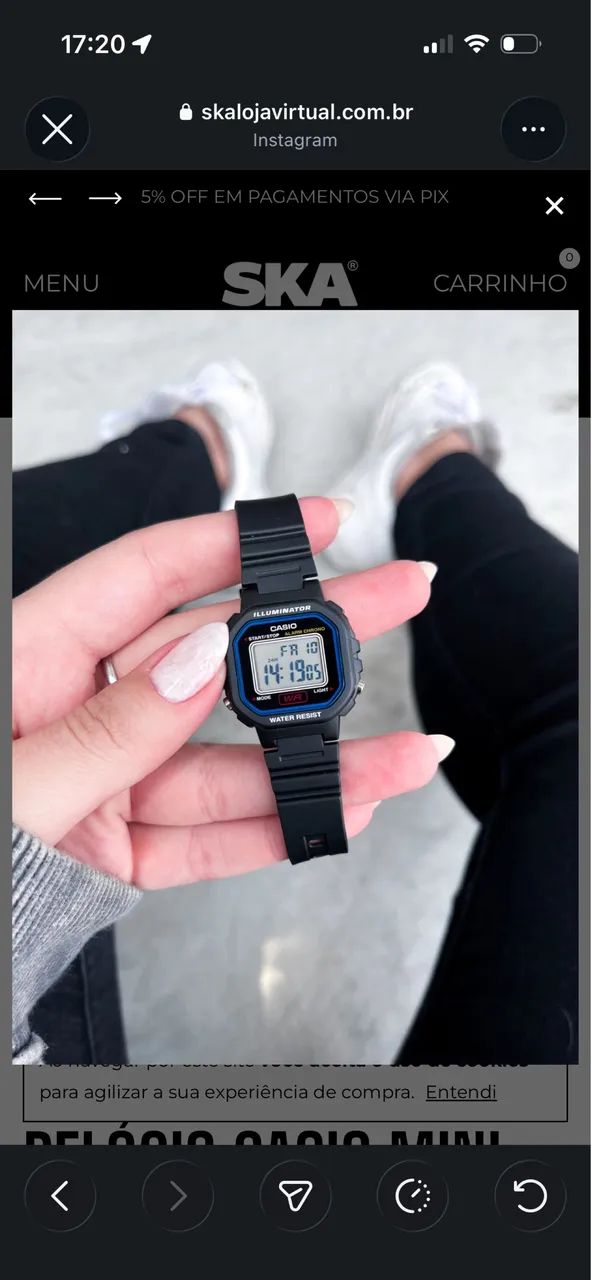 RELÓGIO CASIO MINI - Foto 2