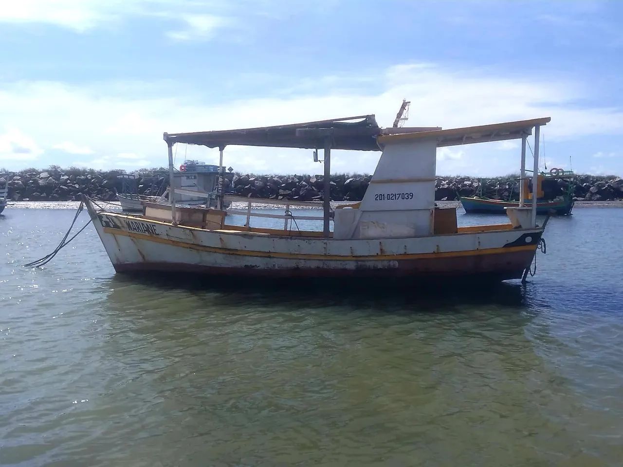 Barco de Pesca completo