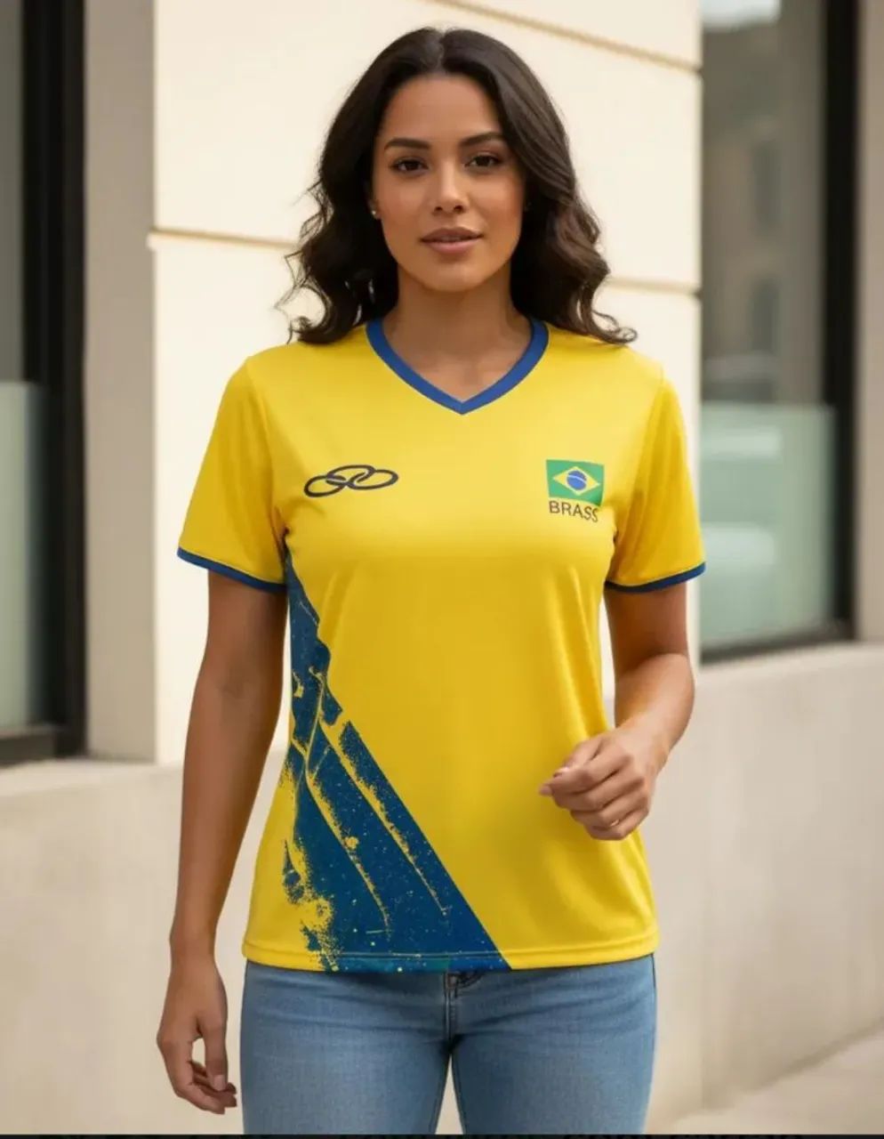 Camisa Brasil Vôlei CBV Olimpikus Original 2016 G