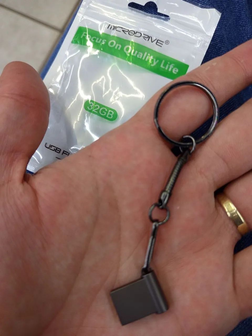 Mini pen drive 32gb NOVO 