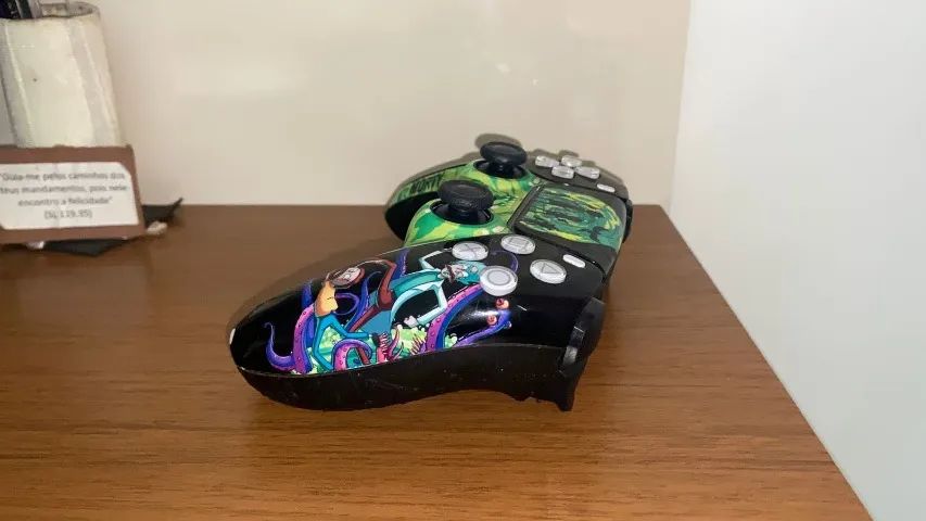 controle de ps5 profissional personalizado com botões traseiros  - Foto 3