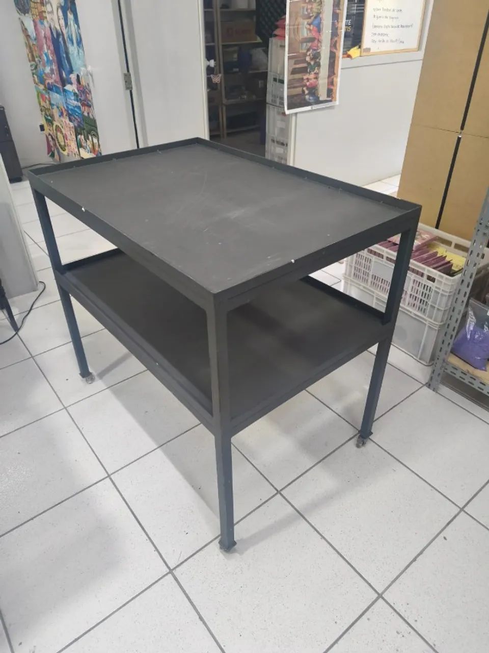 Metal Tool Cart for Organization, Durability and Practicality