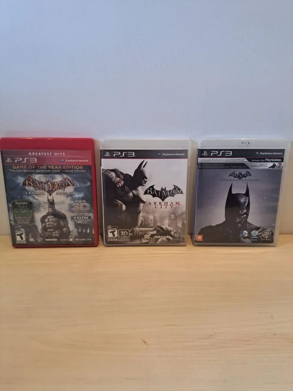 BATMAN ARKHAM COLLECTION - PS3 ORIGINAL COMPLETO