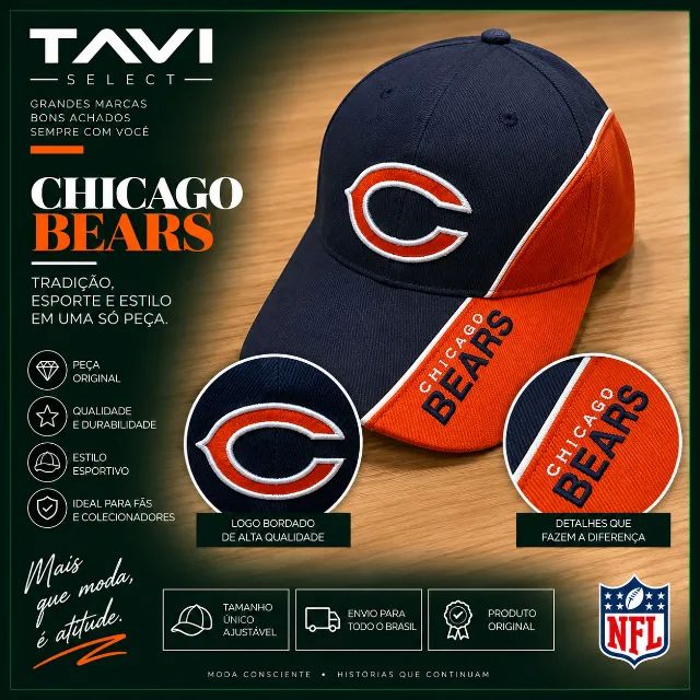 Boné Chicago Bears NFL - Reebok