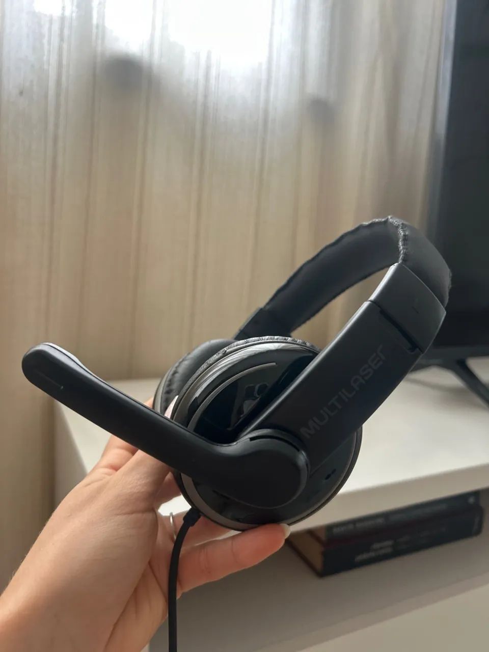 Headset Gamer Multilaser com Microfone e Conexão USB - Preto - Foto 3