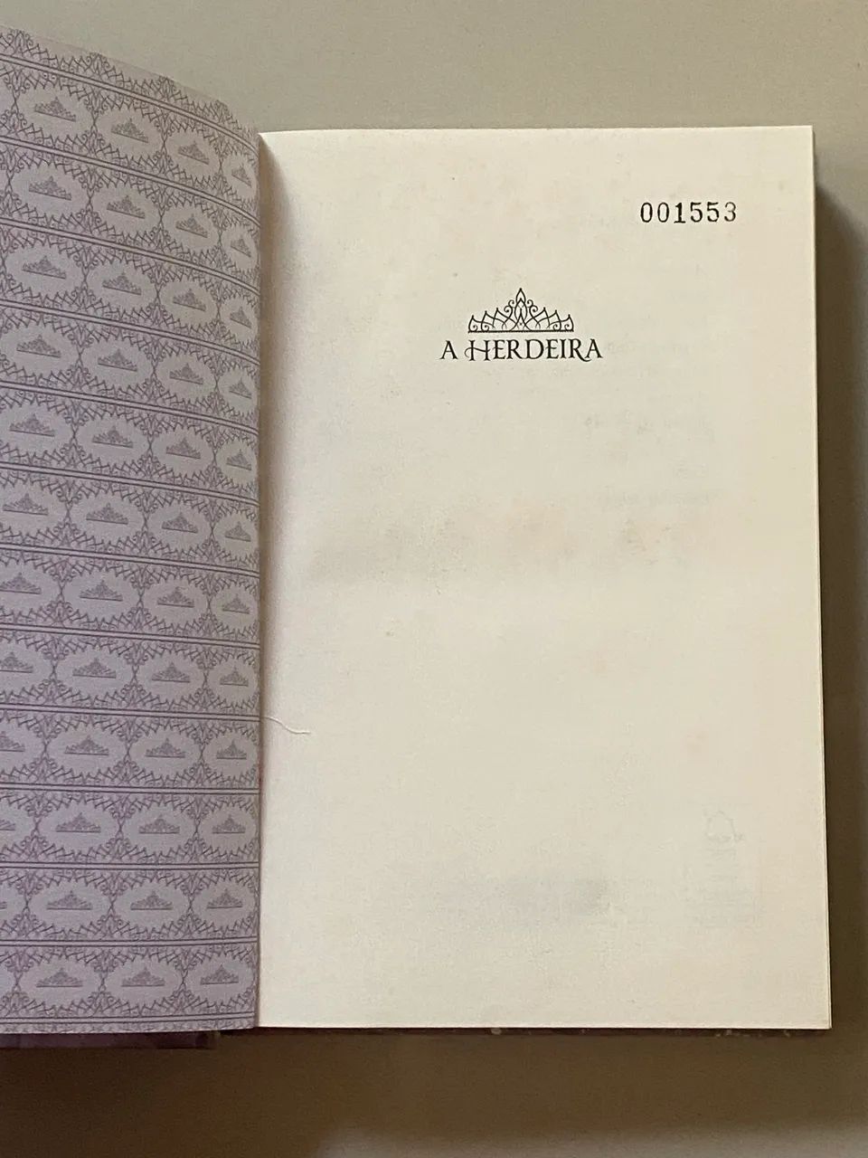 Livro A Herdeira - A seleção  - Foto 3