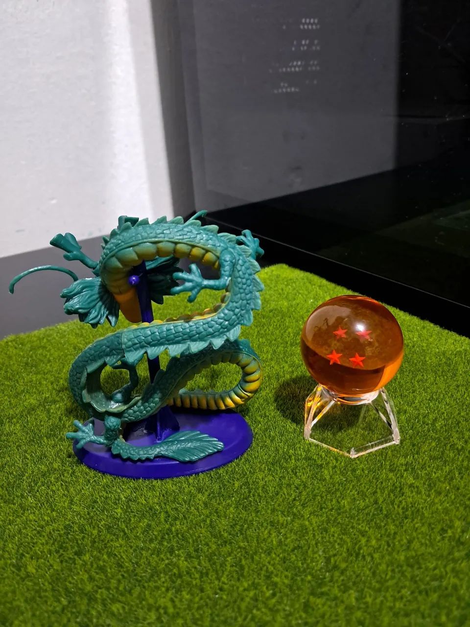 Kit Action Figure Dragon Ball - Shenlong + Esfera do Dragão 4 Estrelas - Foto 4