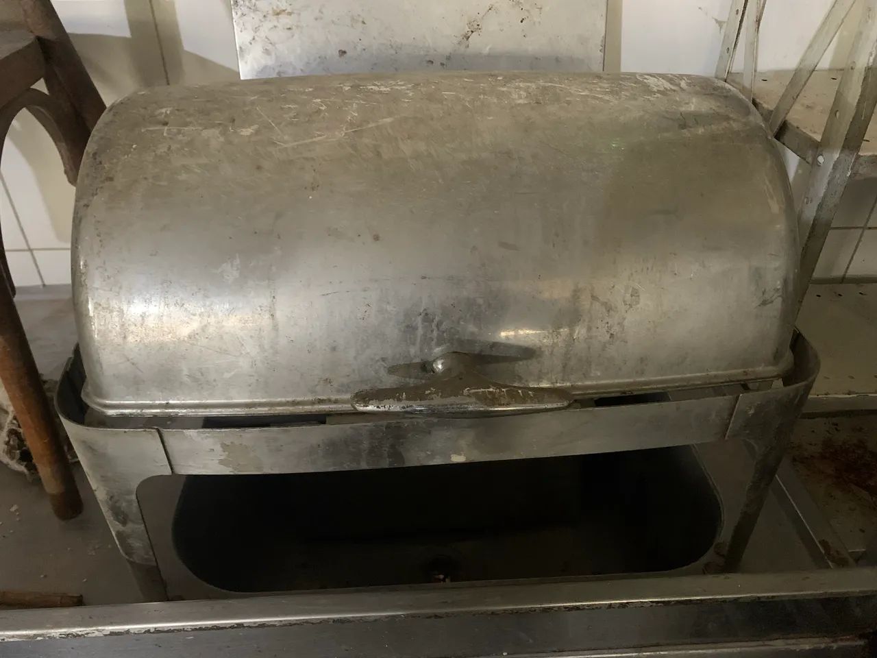 Rechaud Inox Roll-Top Usado (No Estado) - Foto 2