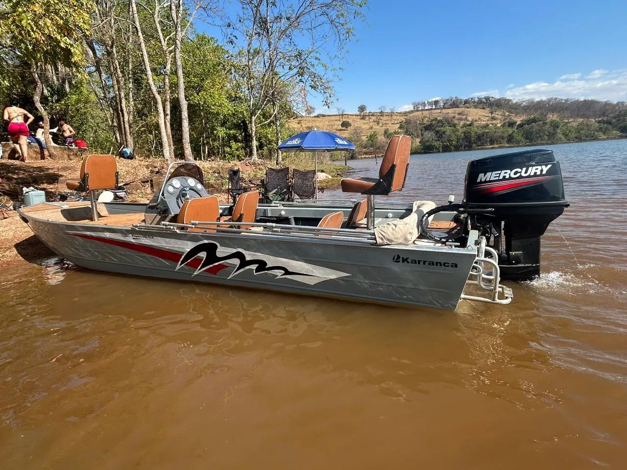 Lancha karranca piapara 550 2024 motor 50 hp - Foto 3