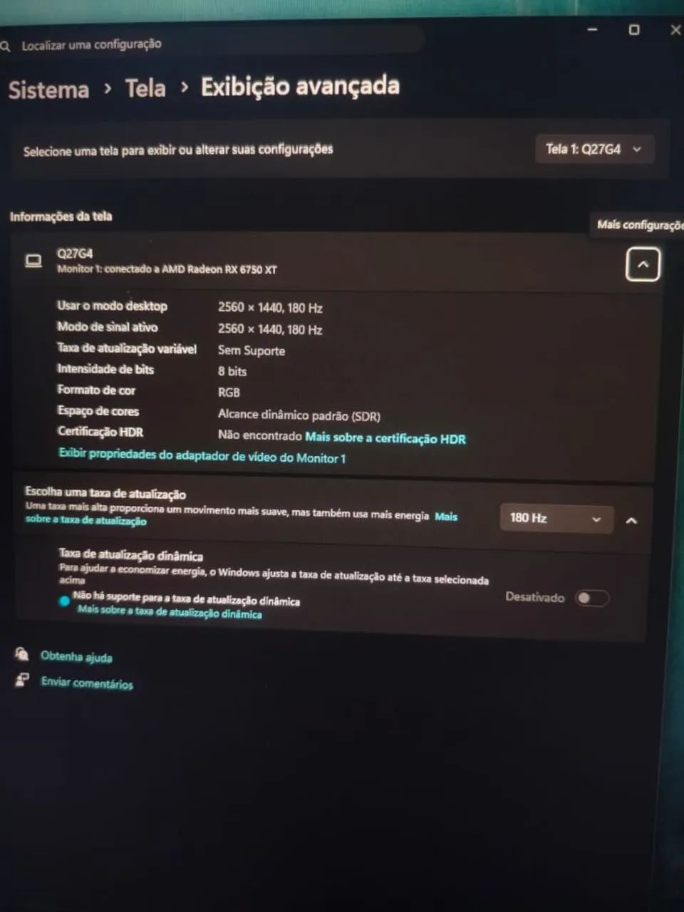Monitor Gamer 27" QUAD - Foto 3