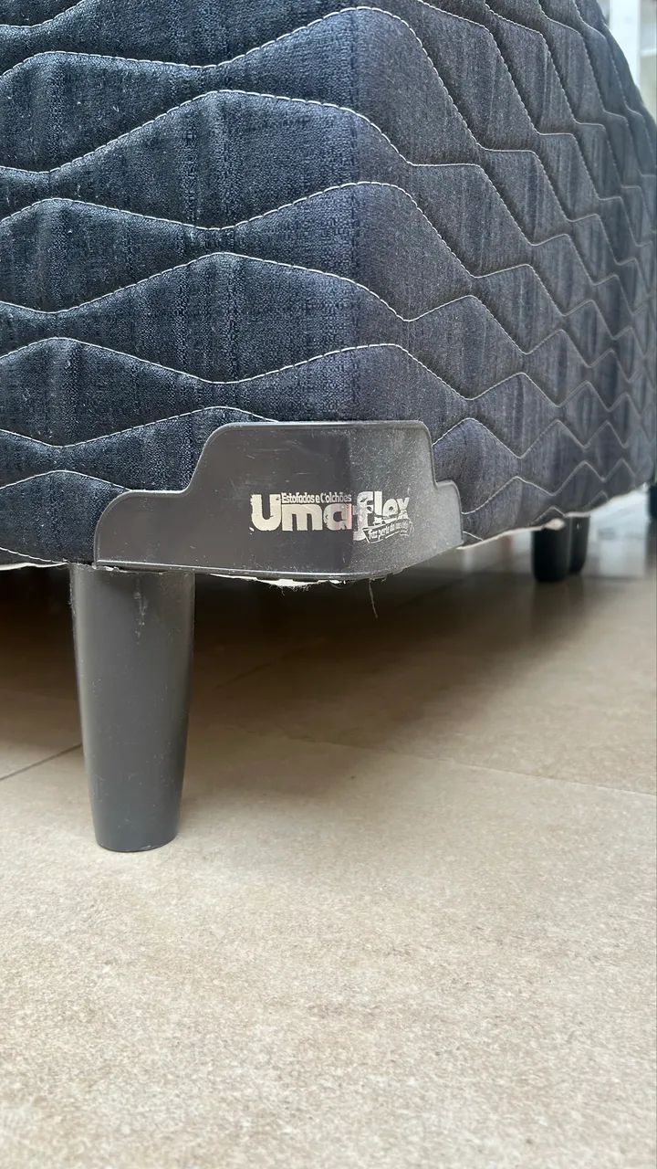 Base Box Queen Size Umaflex Bipartida - Foto 2