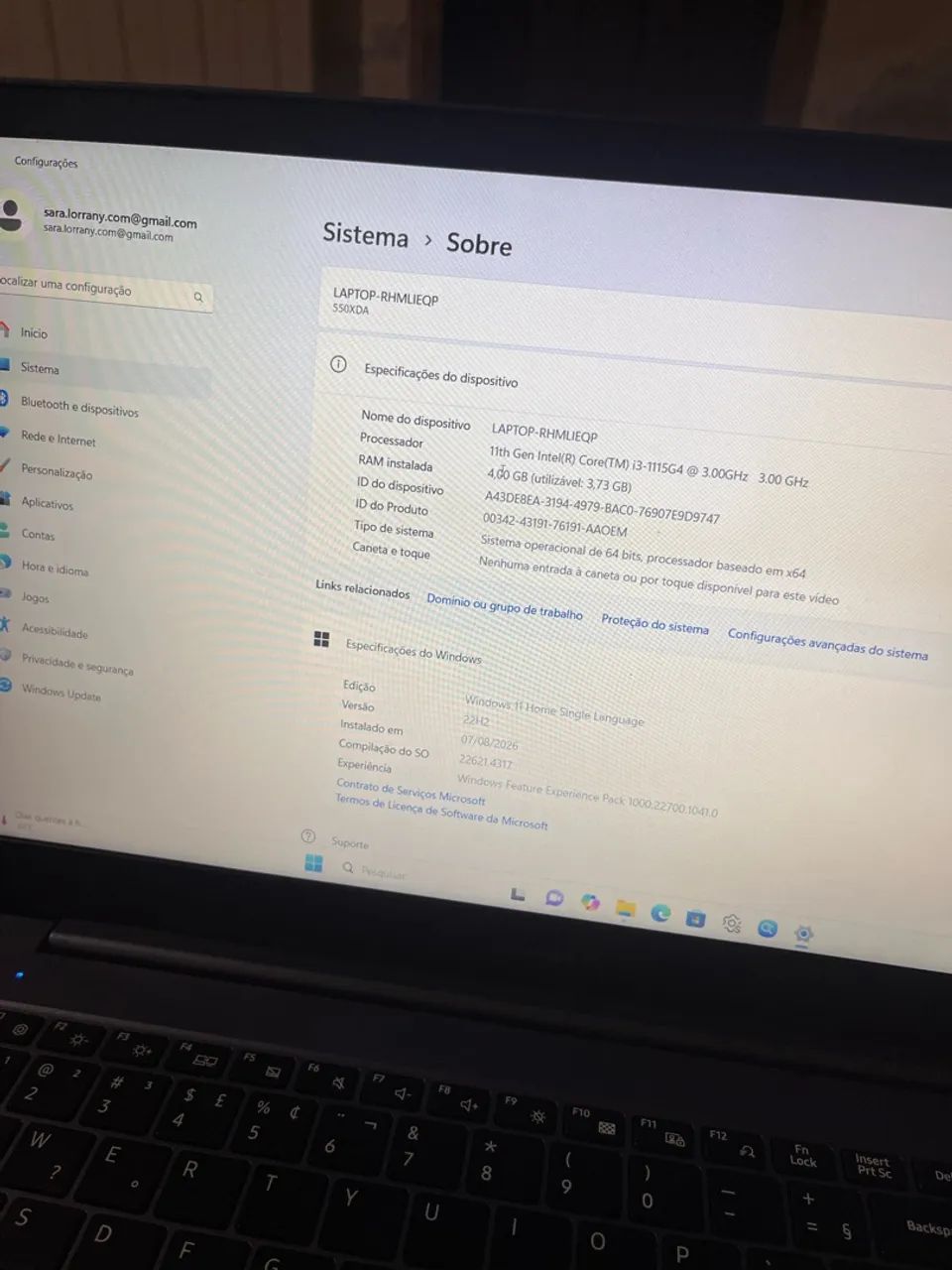 Notebook Samsung  - Foto 5