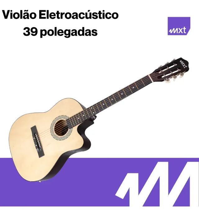 Violão Eletroacústico Mxt 39a - Foto 2