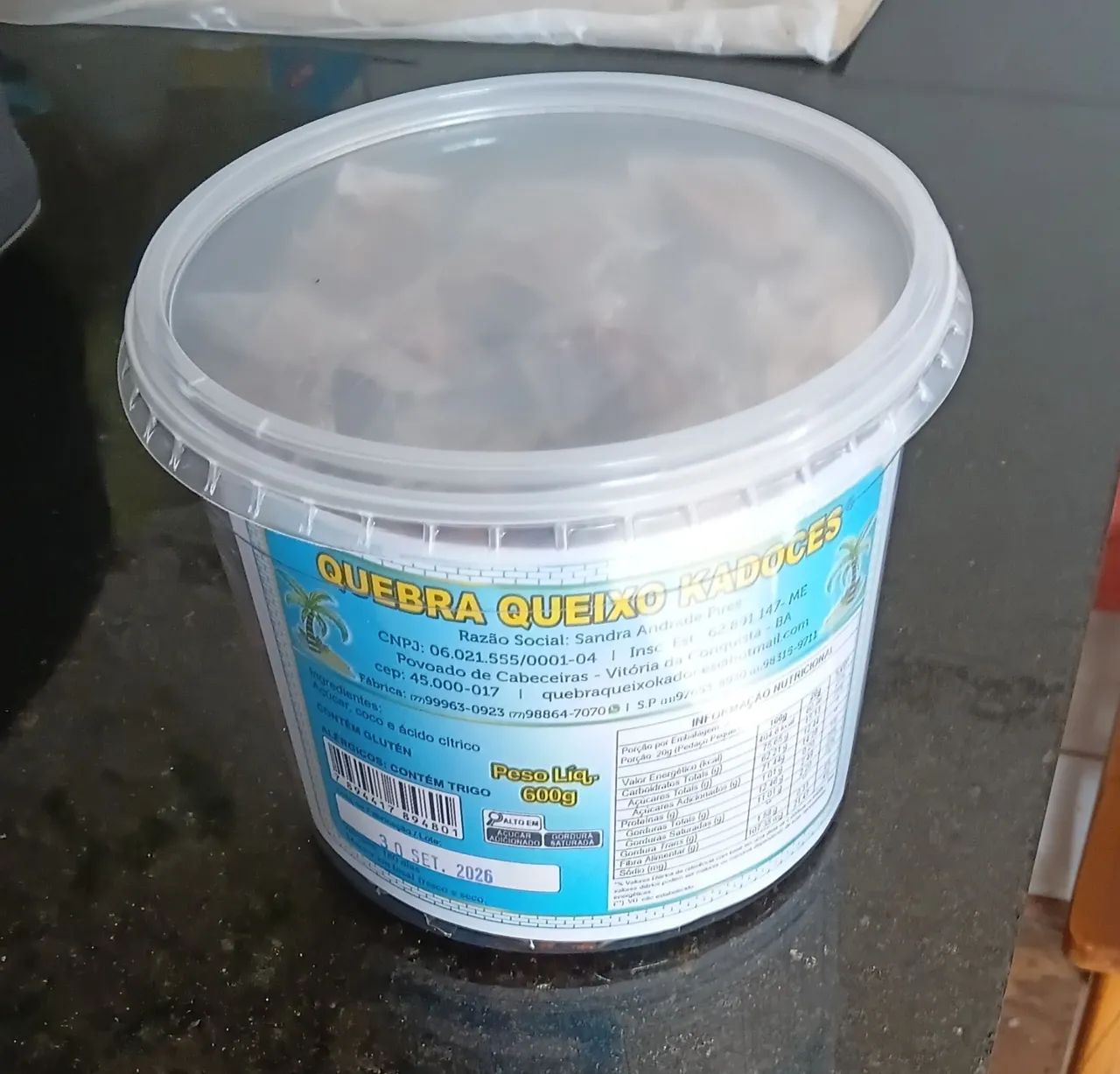 Distribuidor doces quebra queixo de coco  - Foto 2