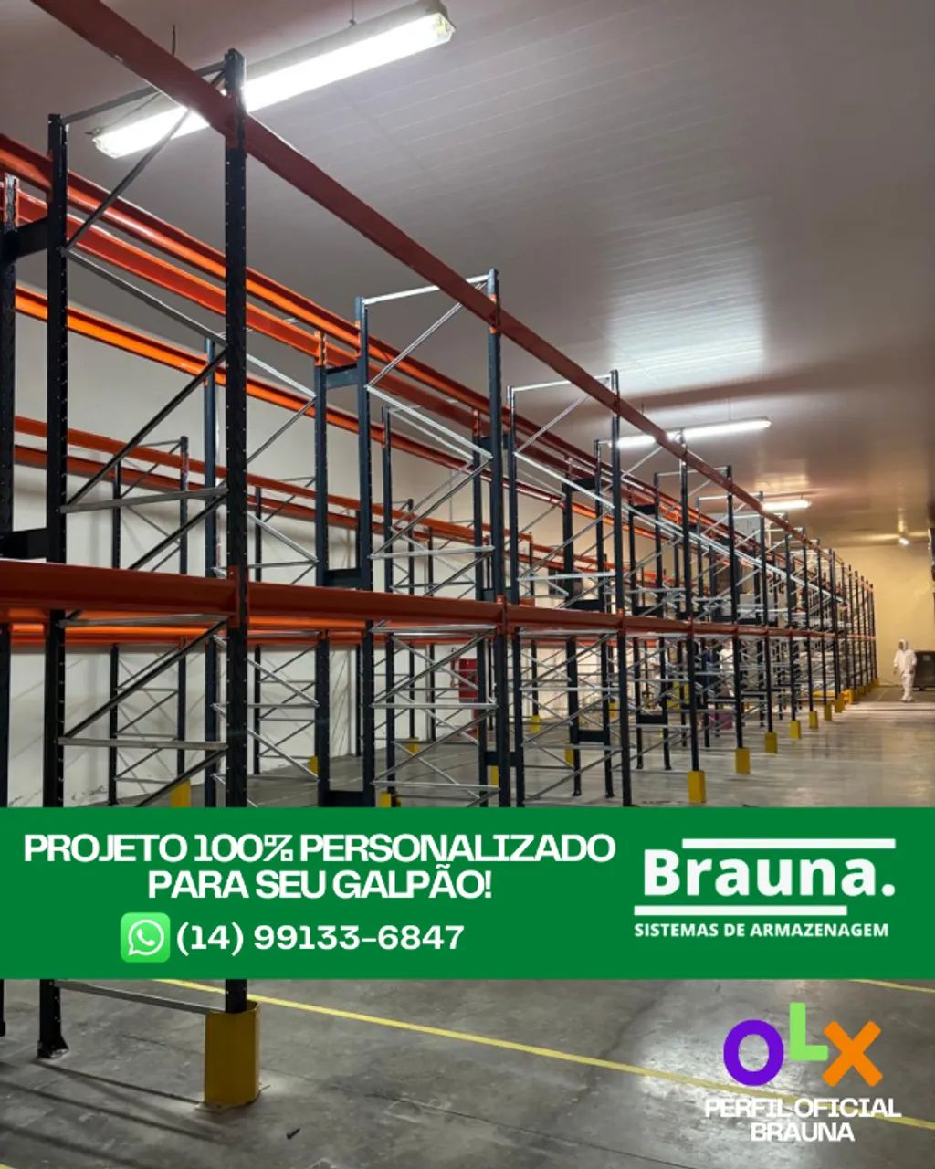 Rack Metálico Sob Medida - Orçamento Gratuito 48h