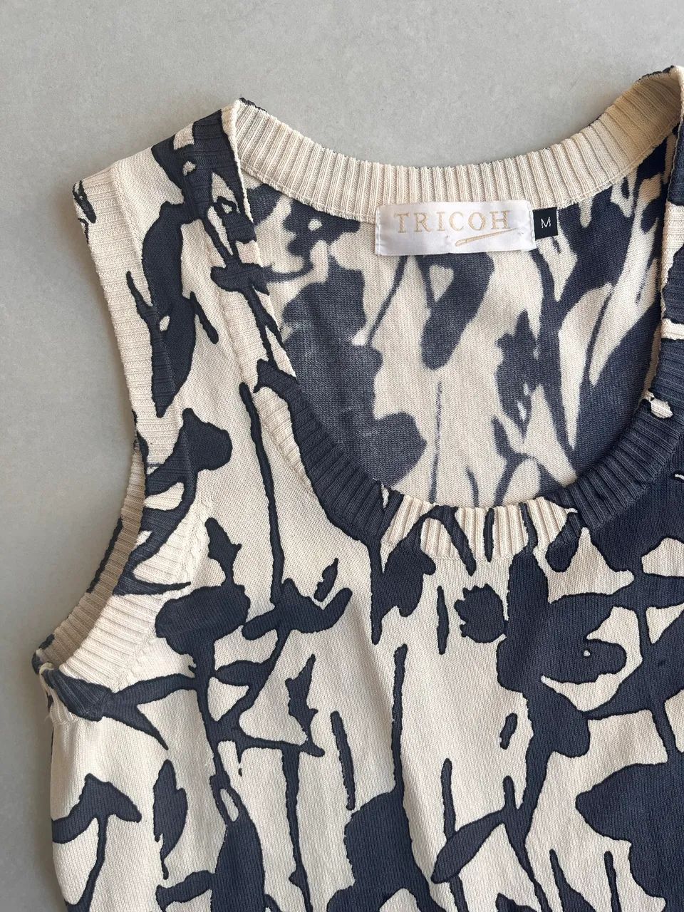 Blusa Tricoh mesclada / M - Foto 3