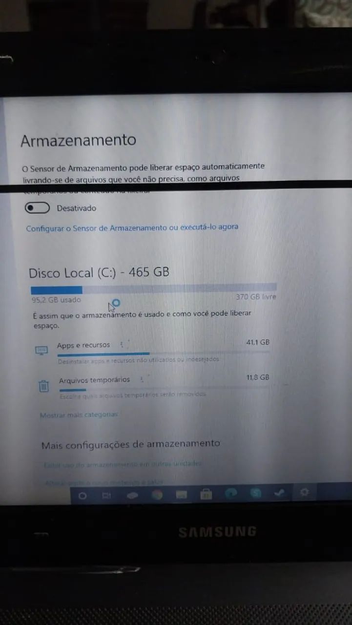 Notebook Samsung 14 pol NP270E4E preto - Foto 4