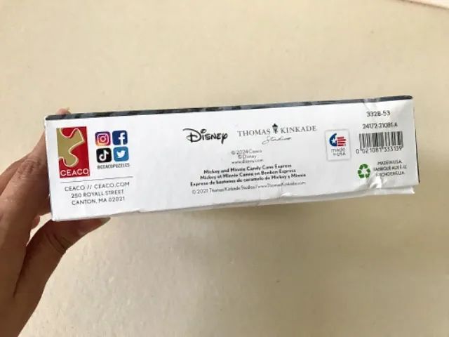Quebra-cabeças Disney Thomas Kinkade 1000 peças  - Foto 4