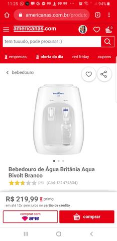 Vendo filtro bivolt Britânia