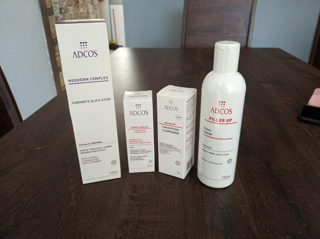 Conjunto de produtos limpeza pra pele