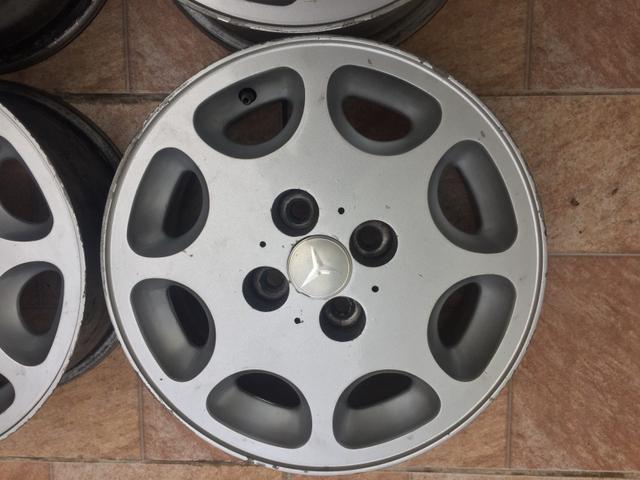 Roda mercedes aro 14 4x100 - Foto 2