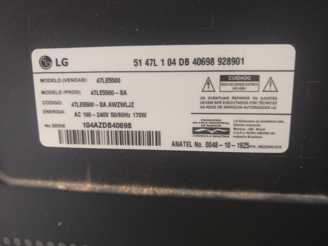 Vendo 51 polegadas LG led barbada 900,00 - Foto 2