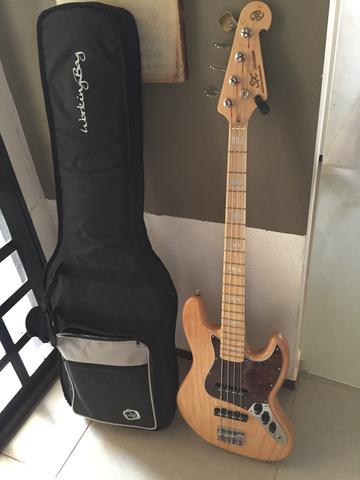 Contrabaixo SX JAZZ BASS nunca foi usado BAIXO - Foto 3