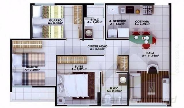 Apartamento Zona Sudeste, 3 qts, 1suíte. Entrega 2020 - Foto 5