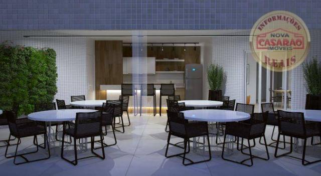 Apartamento com 2 dormitórios à venda, 72 m² por R$ 362.373 - Cidade Ocian - Praia Grande/ - Foto 11