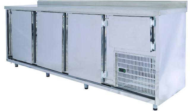 %% 2,40m Balcão Para Cozinha Refrigerado, Balcão de Serviço 2,40 - Marcos 51 9 *
