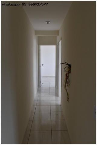 Apartamento para venda em cuiabá, parque residencial tropical ville, 2 dormitórios, 1 banh - Foto 2