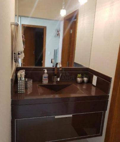 Lindo sobrado com 380m², 4 suítes com ar condicionado, churrasqueira e piscina. - Foto 13
