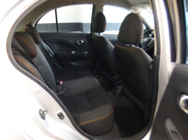 Nissan march rio 1.6 16v flex 16v 2016/2016 prata - Foto 4