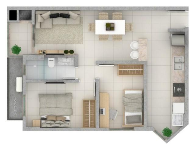 Apartamento à venda com 2 dormitórios em Costa e silva, Joinville cod:SM622 - Foto 7