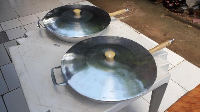 Frigideiras de alumínio batido - Foto 4