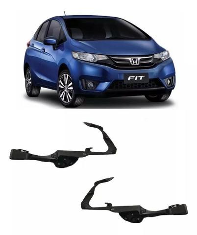 Par Suporte Guia Farol Honda Fit 2015 2016 2017 2018 2019