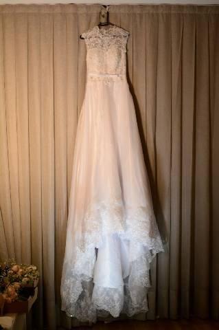 Aceita-se cartão! Vestido de noiva usado uma vez. Tenha seu próprio vestido - Foto 3