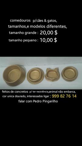 Comedouros de concretos