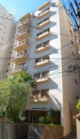 Apartamento com 2 dormitórios para alugar, 80 m² por R$ 1.100,00/mês - Centro - Ribeirão P