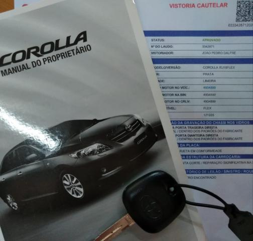 TOYOTA Corolla 1.8 16V 4P XLI FLEX - Foto 10