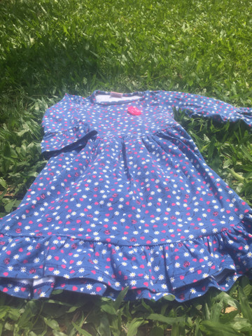Vestido menina malha