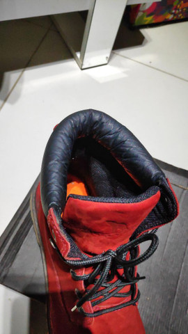 Bota delvert Perkins vermelho  - Foto 3