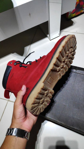 Bota delvert Perkins vermelho  - Foto 2
