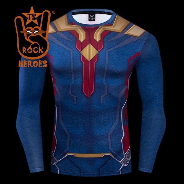 Camisa de Compressão Visão Manga Longa Rashguard Elastano