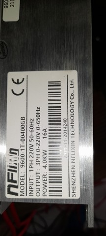 Inversor/ frequência motor trifásico /rede monofásica 3 hp - Foto 4