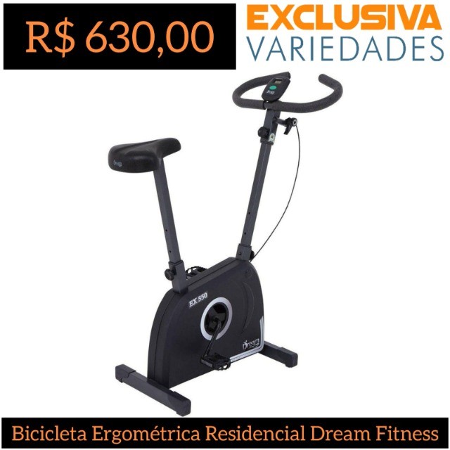Bicicleta Ergométrica Residencial Dream Fitness