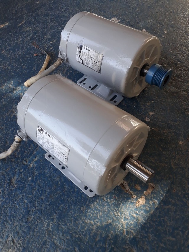 Motor elétrico trifásico para elevador automotivo.  - Foto 4
